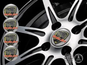 Decal Wheel Edition Silicone Sticker Logo